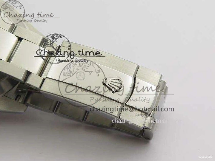 Fluted Best 1:1 Oyster On Dial Silver Bezel SS 41mm 126334 Bracelet Edition A3235 DateJust Noob 0214